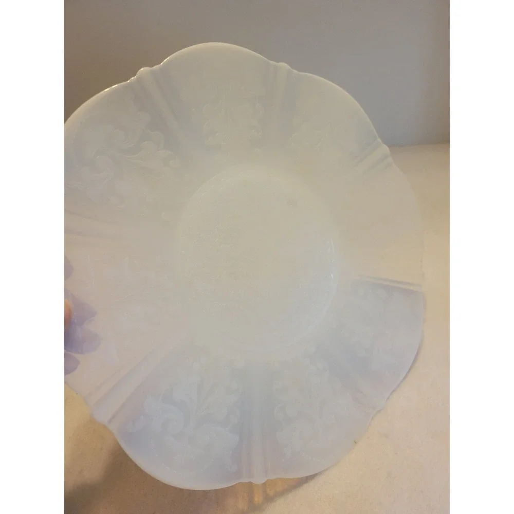 Vtg Victorian Petalware Plate 11